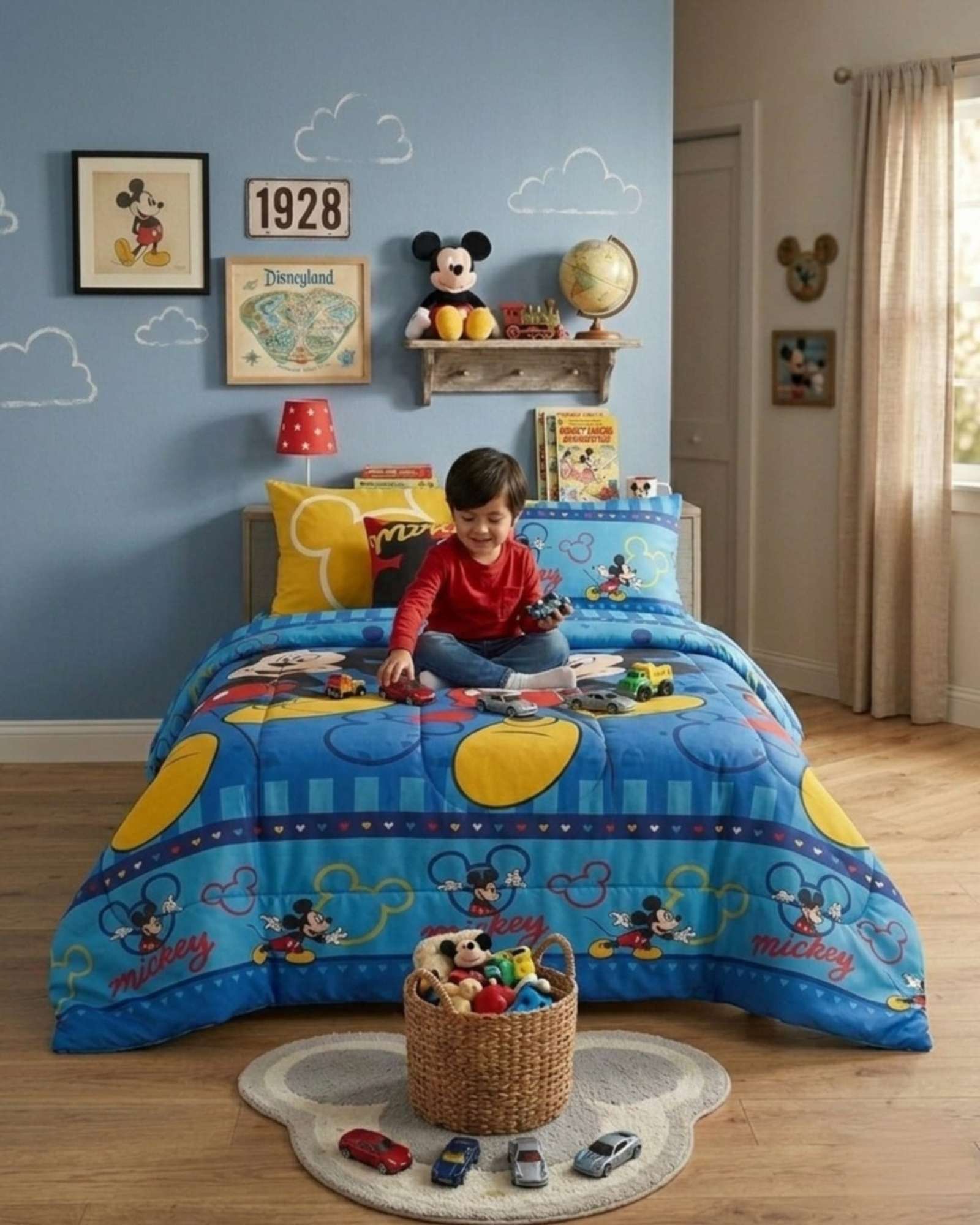 PLUMON RELLENO INFANTIL ESTAMPADO PLAZA Y MEDIA - 4