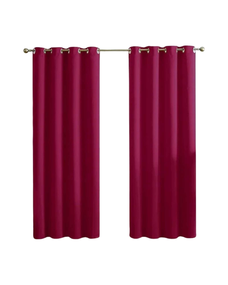 JUEGO DE CORTINAS BLACKOUT PREMIUM ENGOMADAS - 6
