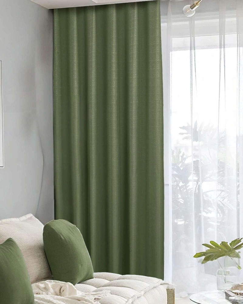 JUEGO DE CORTINAS BLACKOUT PREMIUM ENGOMADAS - 4
