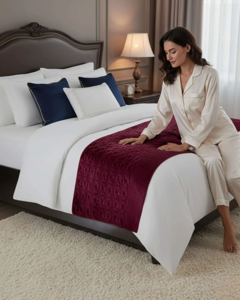 BUFANDA DE CAMA PLUSH PREMIUM CONFORT TERMICO - 2