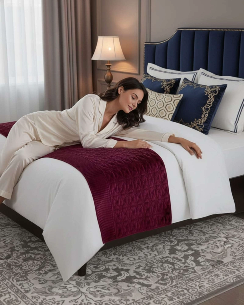BUFANDA DE CAMA PLUSH PREMIUM CONFORT TERMICO - 3