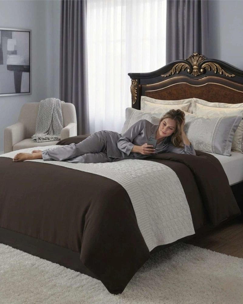 BUFANDA DE CAMA PLUSH PREMIUM CONFORT TERMICO - 4
