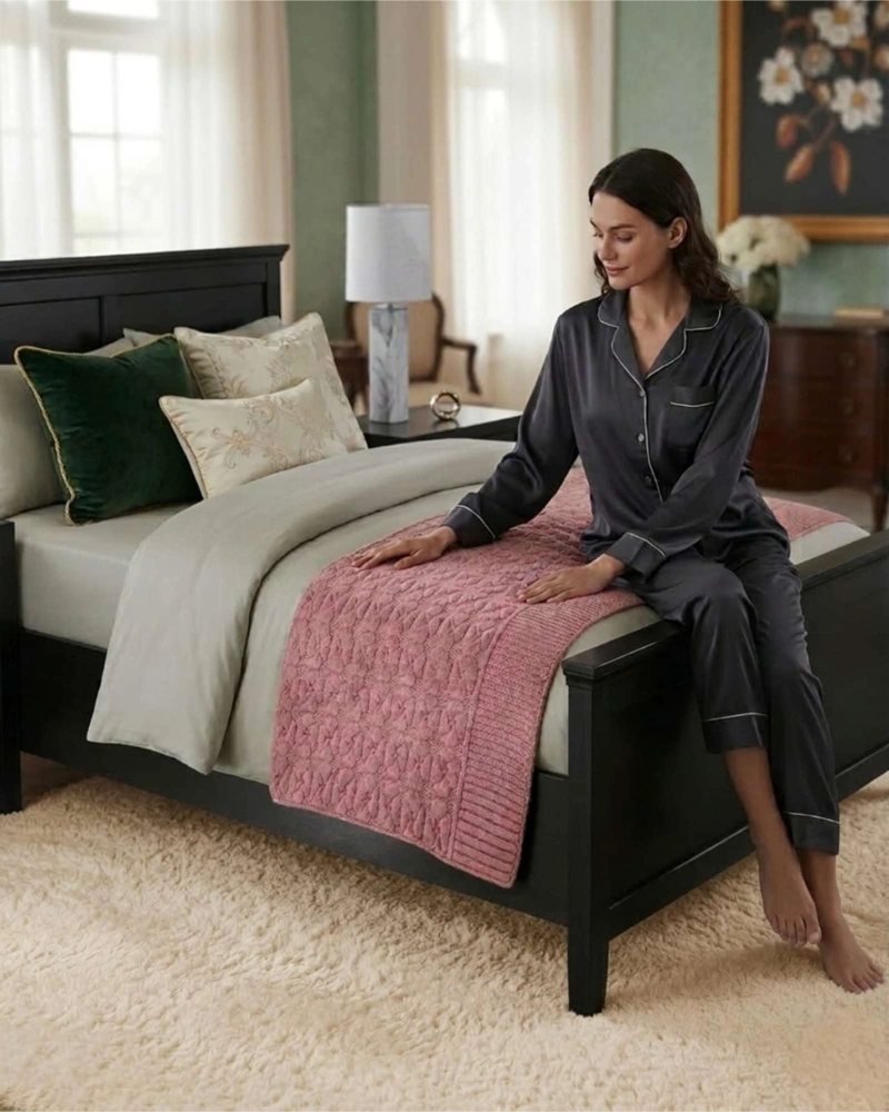 BUFANDA DE CAMA PLUSH PREMIUM CONFORT TERMICO - 4