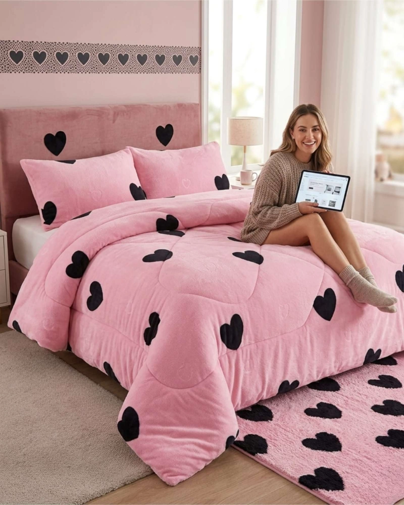 PLUMON PLUSH DE CHIPORRO ULTRA SUAVE PARA INVIERNO PLAZA Y MEDIA - 4