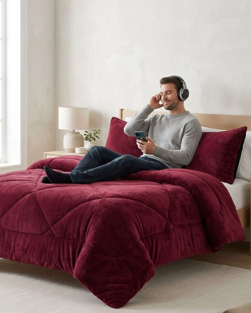PLUMON PLUSH DE CHIPORRO ULTRA SUAVE PARA INVIERNO PLAZA Y MEDIA - 3