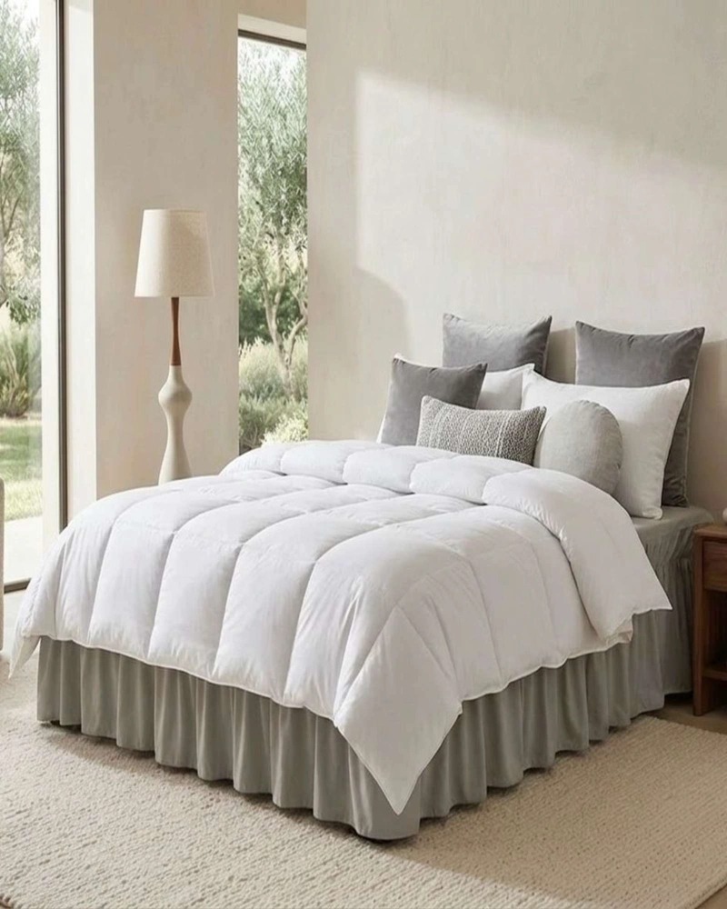 CUBRE BASE DE CAMA ELASTICO AJUSTABLE SUPER KING - 5