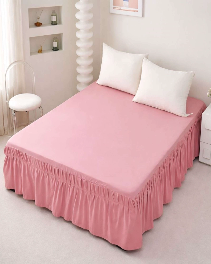 CUBRE BASE DE CAMA ELASTICO AJUSTABLE KING - 1