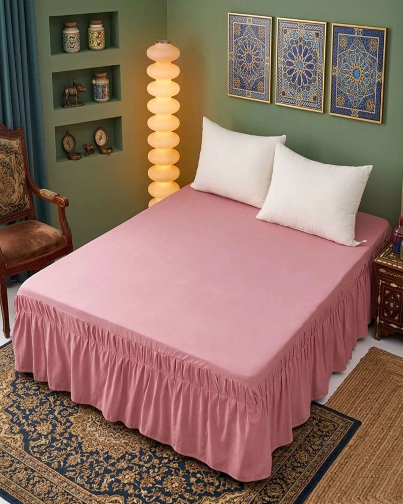 CUBRE BASE DE CAMA ELASTICO AJUSTABLE SUPER KING - 2