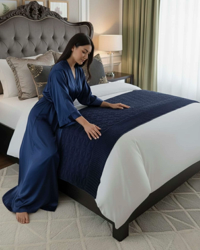 BUFANDA DE CAMA PLUSH PREMIUM CONFORT TERMICO - 4
