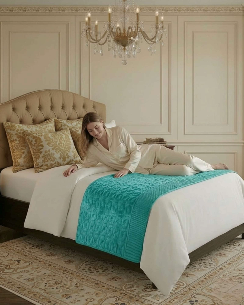 BUFANDA DE CAMA PLUSH PREMIUM CONFORT TERMICO - 3