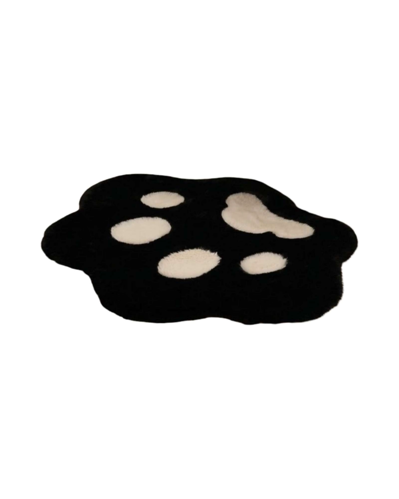 ALFOMBRA DECORATIVA FORMA PATA GATO SUAVE 70X80CM - 3
