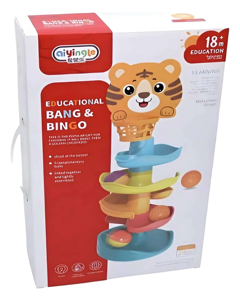 TORRE TOBOGAN DE PELOTAS PARA BEBE S JUGUETE DIDACTICO - 5