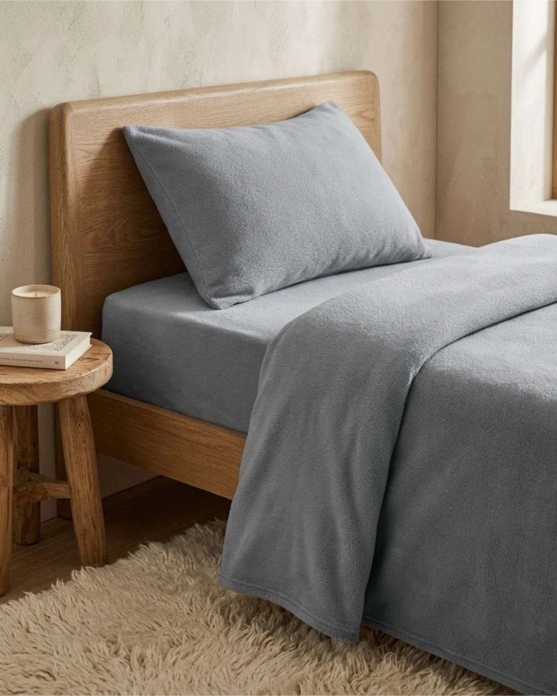 SABANAS TE RMICAS DE POLAR ESPONJOSA 1.5 PLAZAS TACTO SUAVE - 4