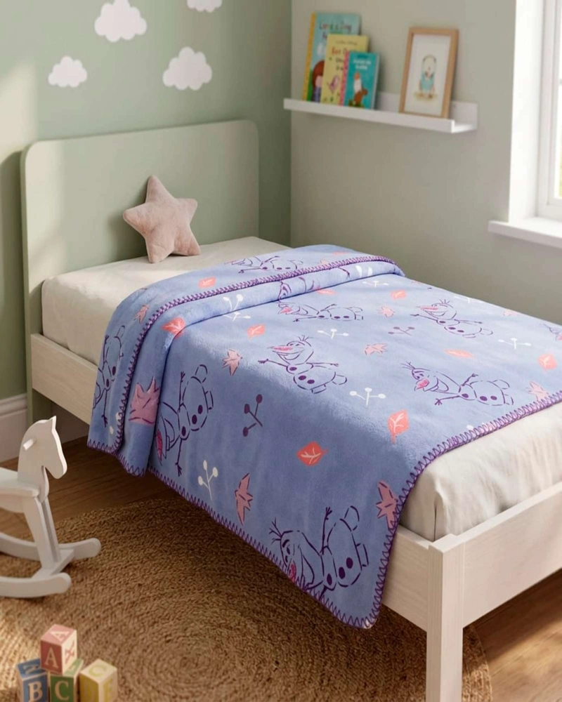 MANTA INFANTIL LIGERA PARA SIESTAS DE 127X152CM DE FROZEN - 1