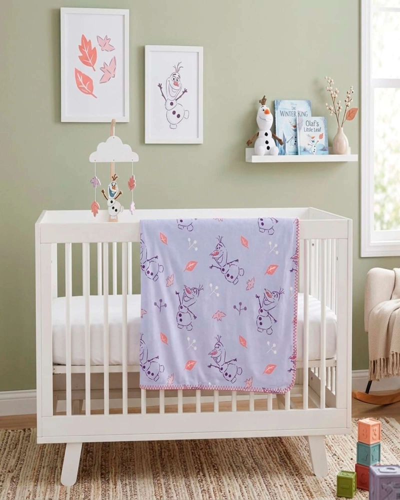 MANTA INFANTIL LIGERA PARA SIESTAS DE 127X152CM DE FROZEN - 2