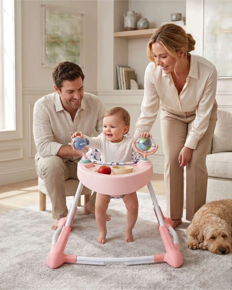 ANDADOR CAMINADORA DE BEBE  MULTIFUNCIONAL ANTICAIDA - 4