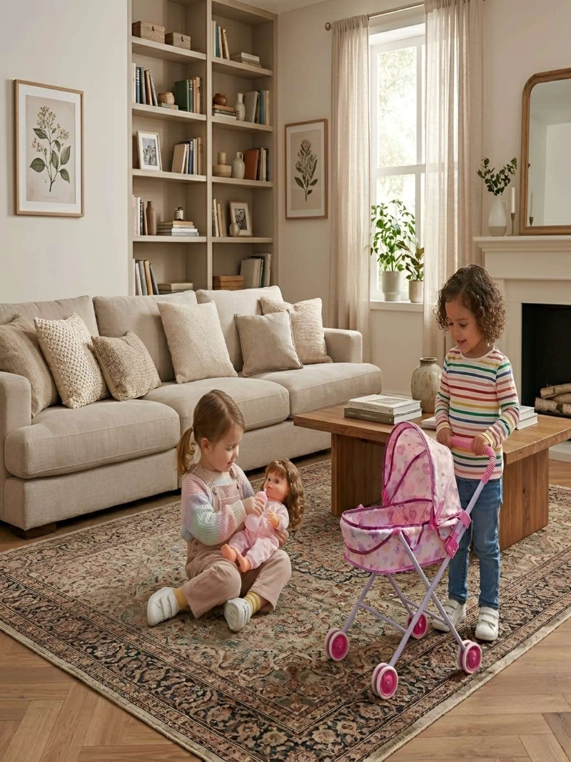 SET MUÑECA INTERACTIVA CON COCHE MOISE S PLEGABLE - 6