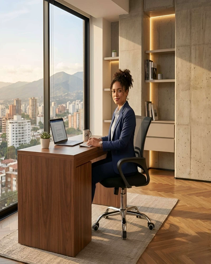 SILLA DE ESCRITORIO ERGONOMICA - 5