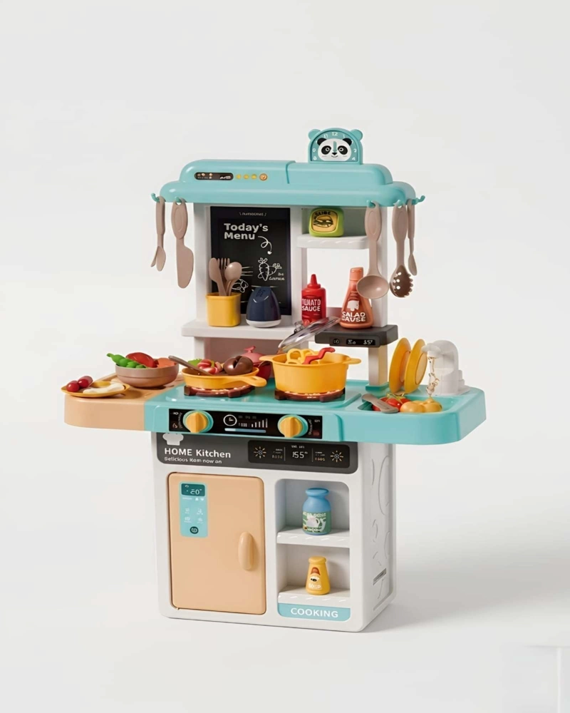 COCINA DE JUGUETE INFANTIL 43 PIEZAS CON LUZ Y SONIDO 68 CM - 5