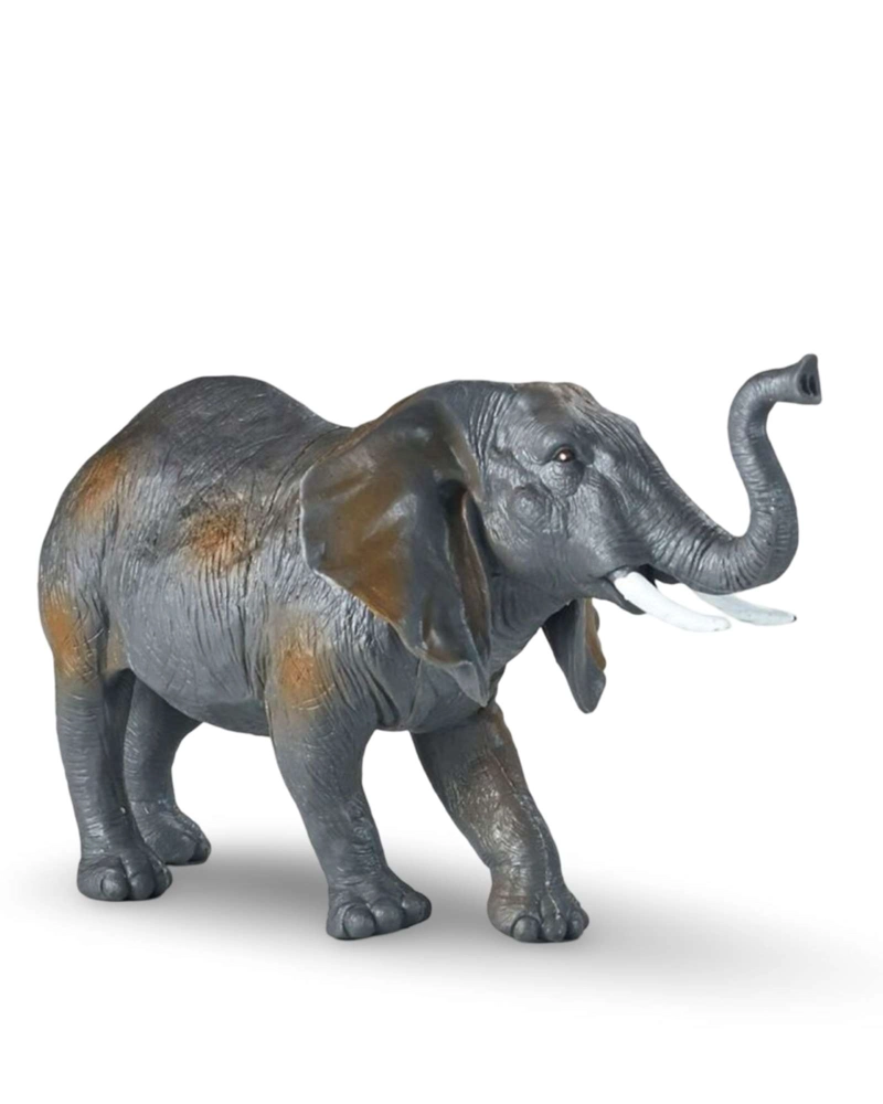 ELEFANTE DE JUGUETE REALISTA DE COLECCION 14CM DE ALTO - 3