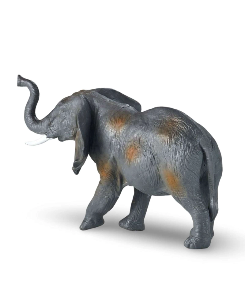 ELEFANTE DE JUGUETE REALISTA DE COLECCION 14CM DE ALTO - 4