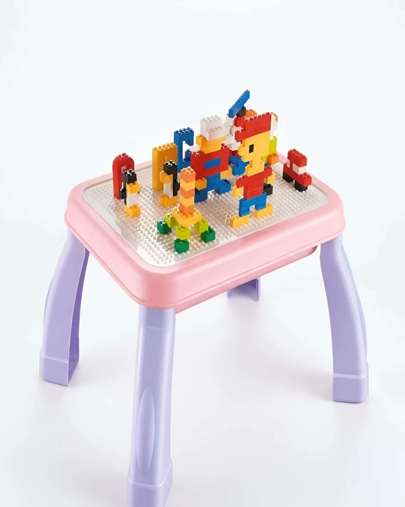 MESA DE ACTIVIDADES DIDACTICA PARA BLOQUES DE CONSTRUCCION INFANTIL - 6