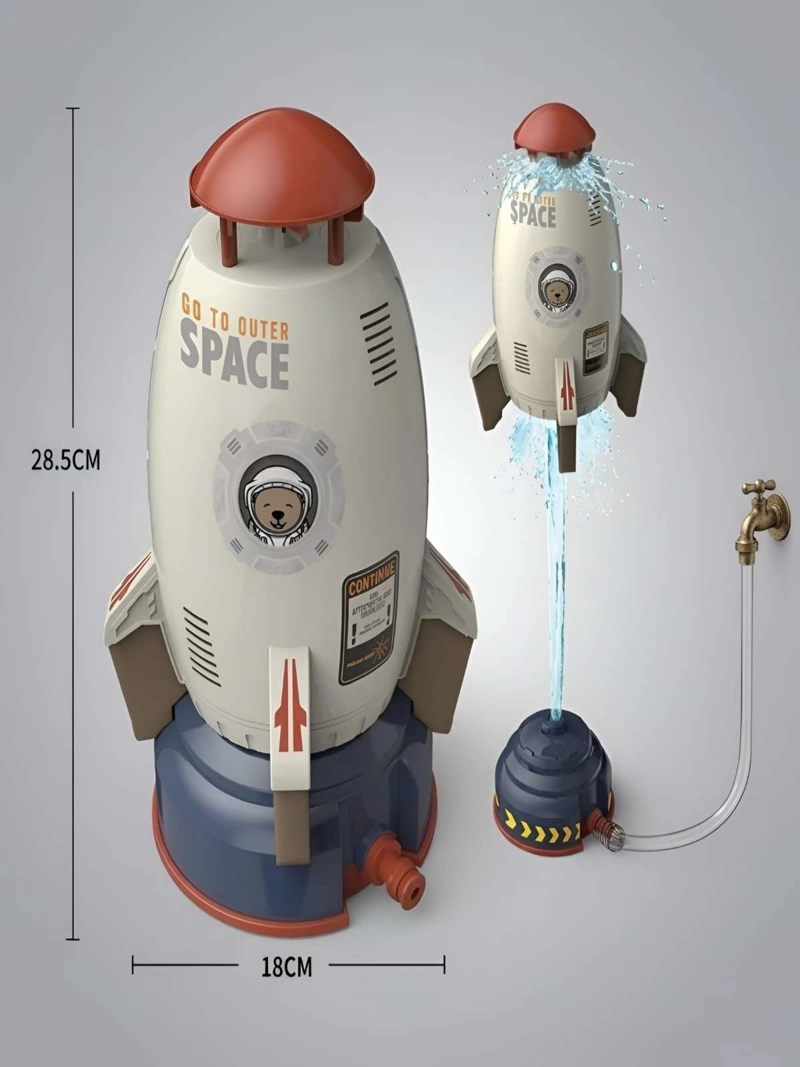 COHETE ASPERSOR DE AGUA ESPACIAL - DIVERSION AL AIRE LIBRE - 3