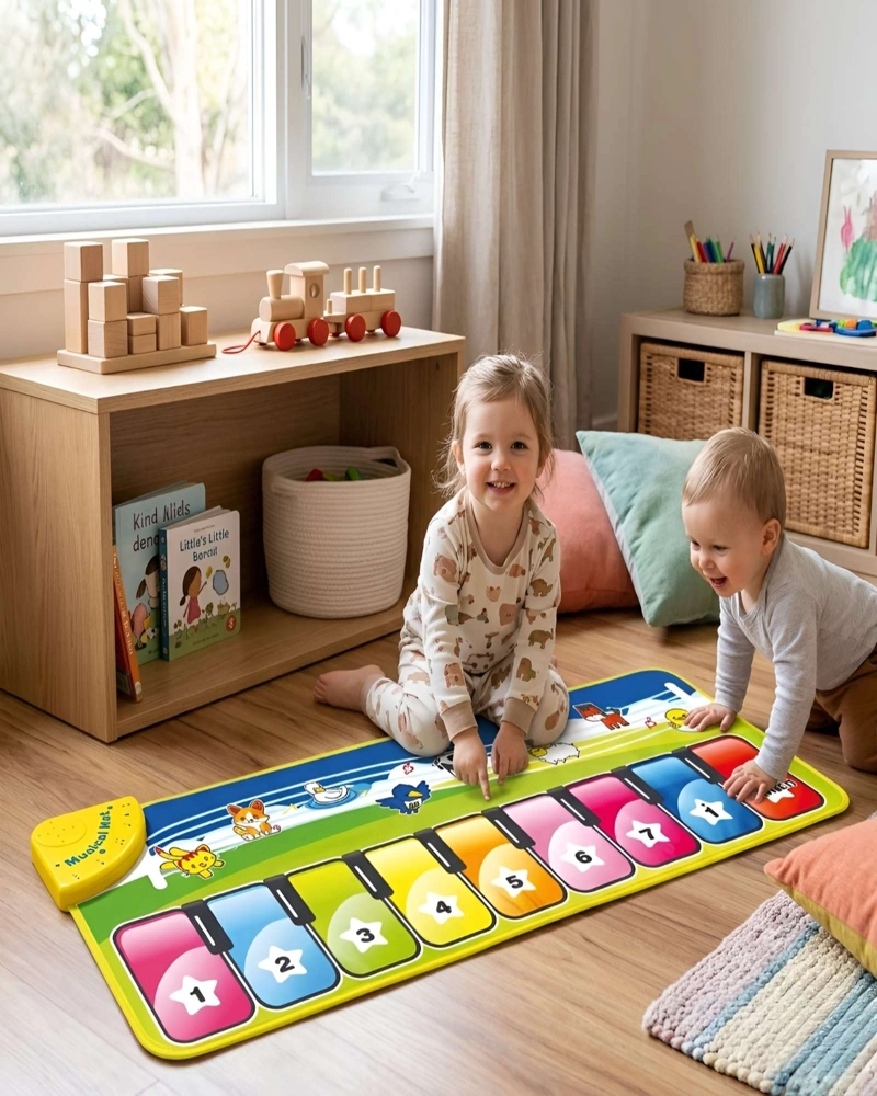 ALFOMBRA MUSICAL SENSORIAL PARA NIÑOS Y BEBE S 02 - 5