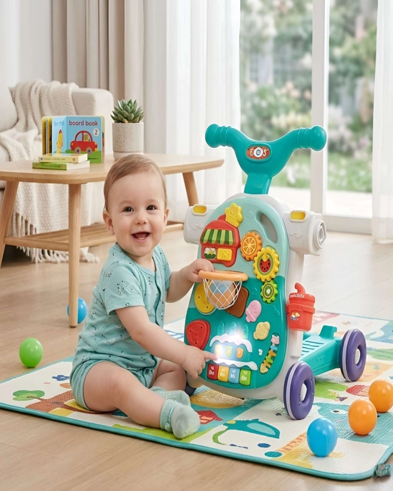 JUGUETE 4 EN 1 ANDADOR CORREPASILLOS Y MONOPATIN PARA BEBE - 5