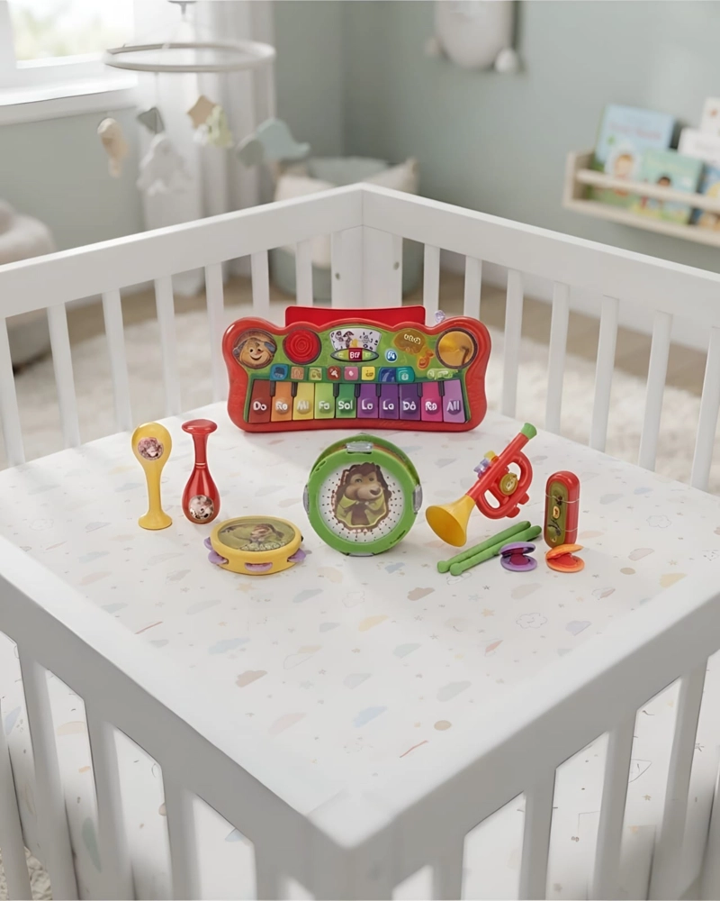KIT INSTRUMENTOS MUSICALES DIDACTICOS PARA NIÑOS SET 2EN1 - 2