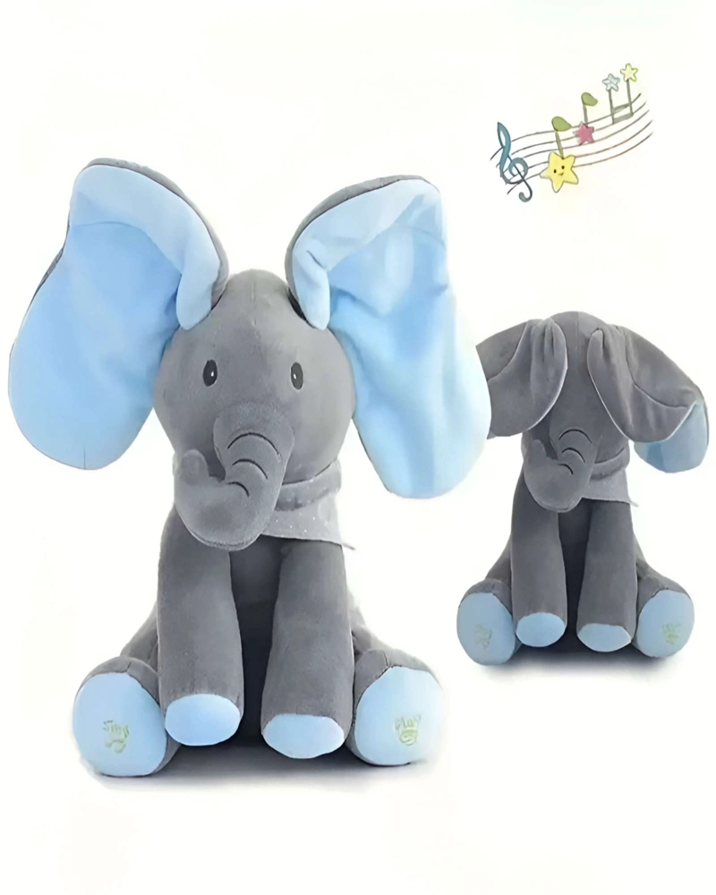 ELEFANTE INTERACTIVO DE APEGO MUSICAL Y PEEK-A-BOO - 6