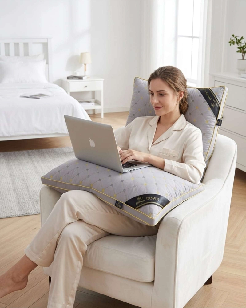 PACK 2 ALMOHADAS ESTANDAR SOFT - IDEAL PARA DESCANSO DIARIO - 1