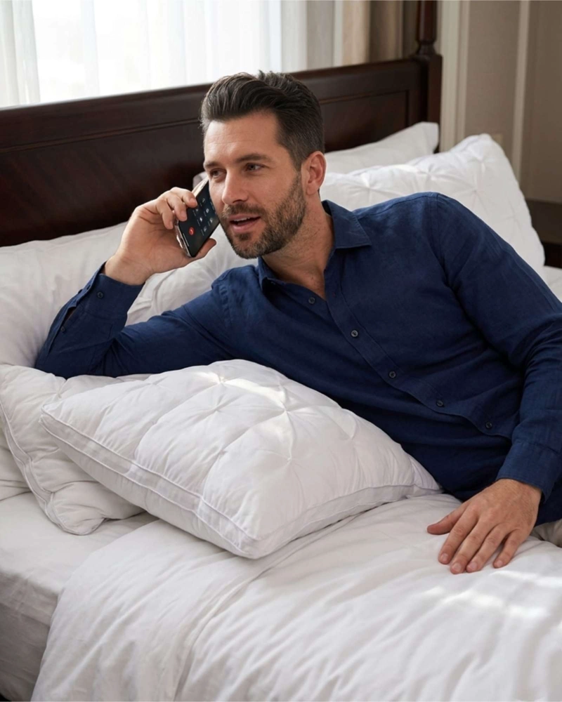 PACK 2 ALMOHADAS ESTANDAR SOFT - IDEAL PARA DESCANSO DIARIO - 4
