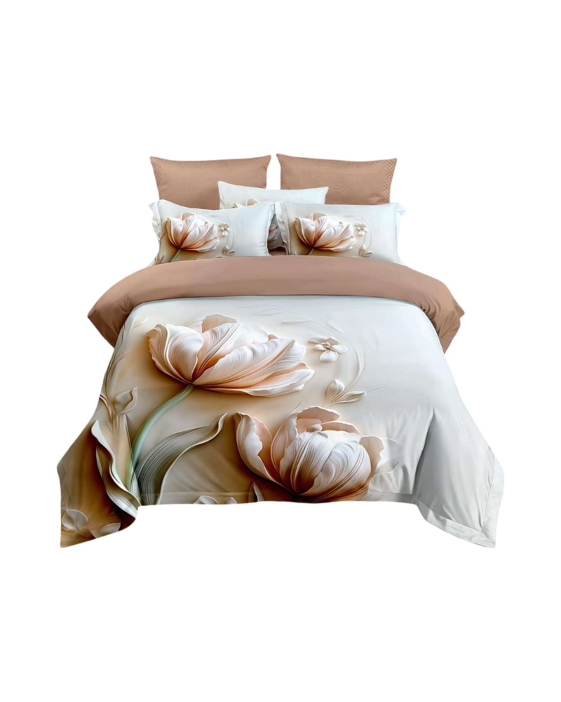 QUILT CUBRECAMAS LIGERO VERANO EFECTO 5D CON FUNDAS 2 PLAZAS - 5