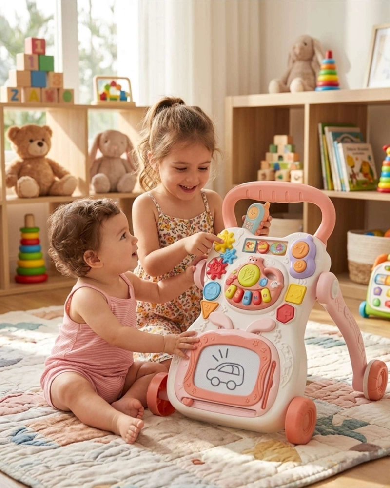 ANDADOR MUSICAL PARA BEBE  - CENTRO DE ACTIVIDADES DIDACTICO 01 - 5