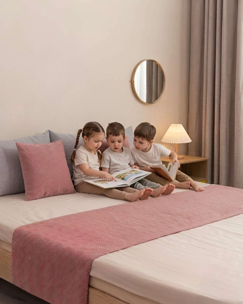 PIECERA DE CAMA DISEÑO PLUSH CONFORT - 5