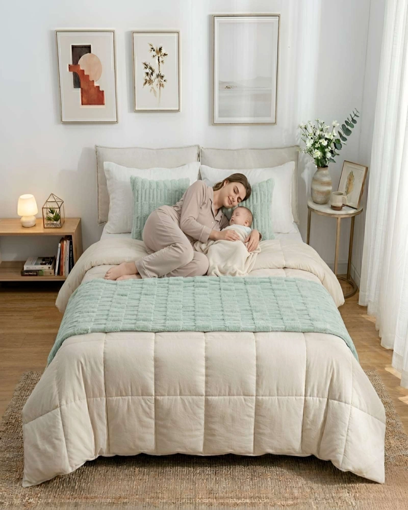 PIECERA DECORATIVA DISEÑO ESTILO BAMBU - 2