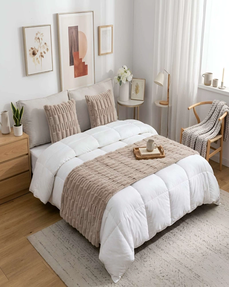 PIECERA DECORATIVA DISEÑO ESTILO BAMBU - 2