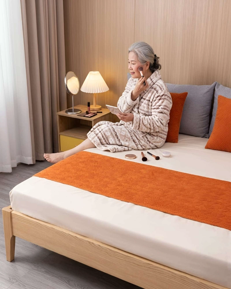 JUEGO DE PIECERA PLUSH CONFORT Y ESTILO PARA TU DORMITORIO - 1