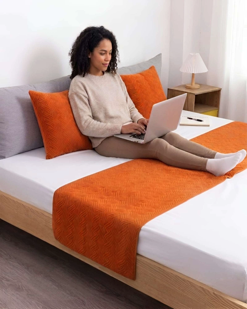 JUEGO DE PIECERA PLUSH CONFORT Y ESTILO PARA TU DORMITORIO - 3