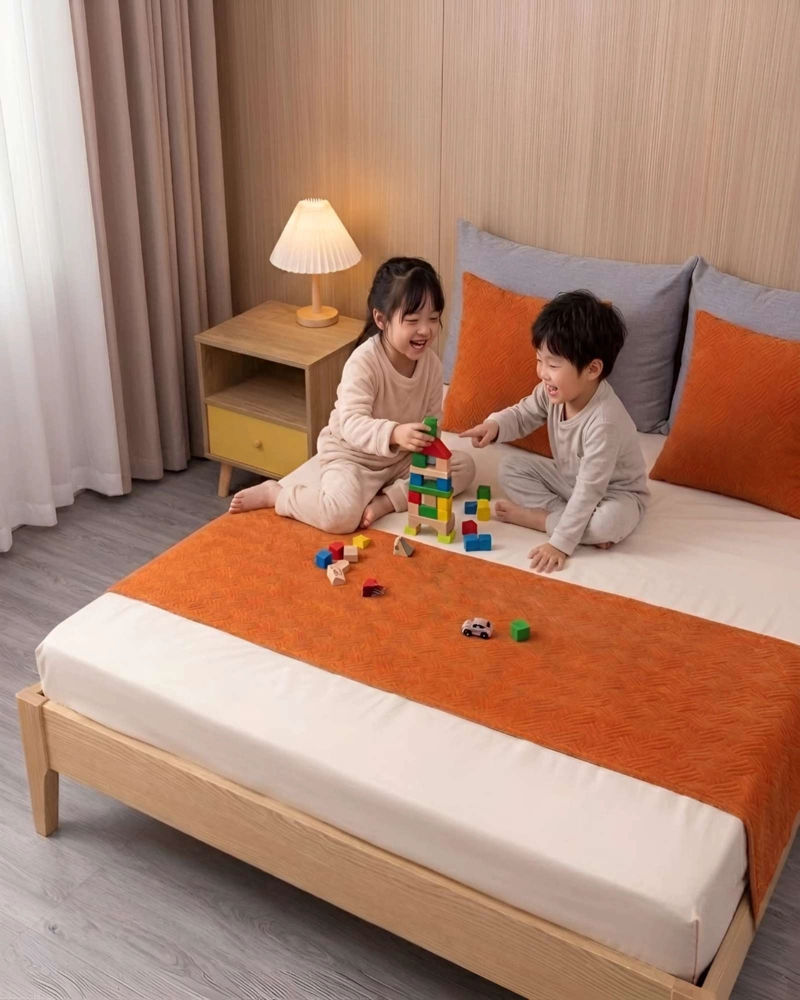 JUEGO DE PIECERA PLUSH CONFORT Y ESTILO PARA TU DORMITORIO - 5