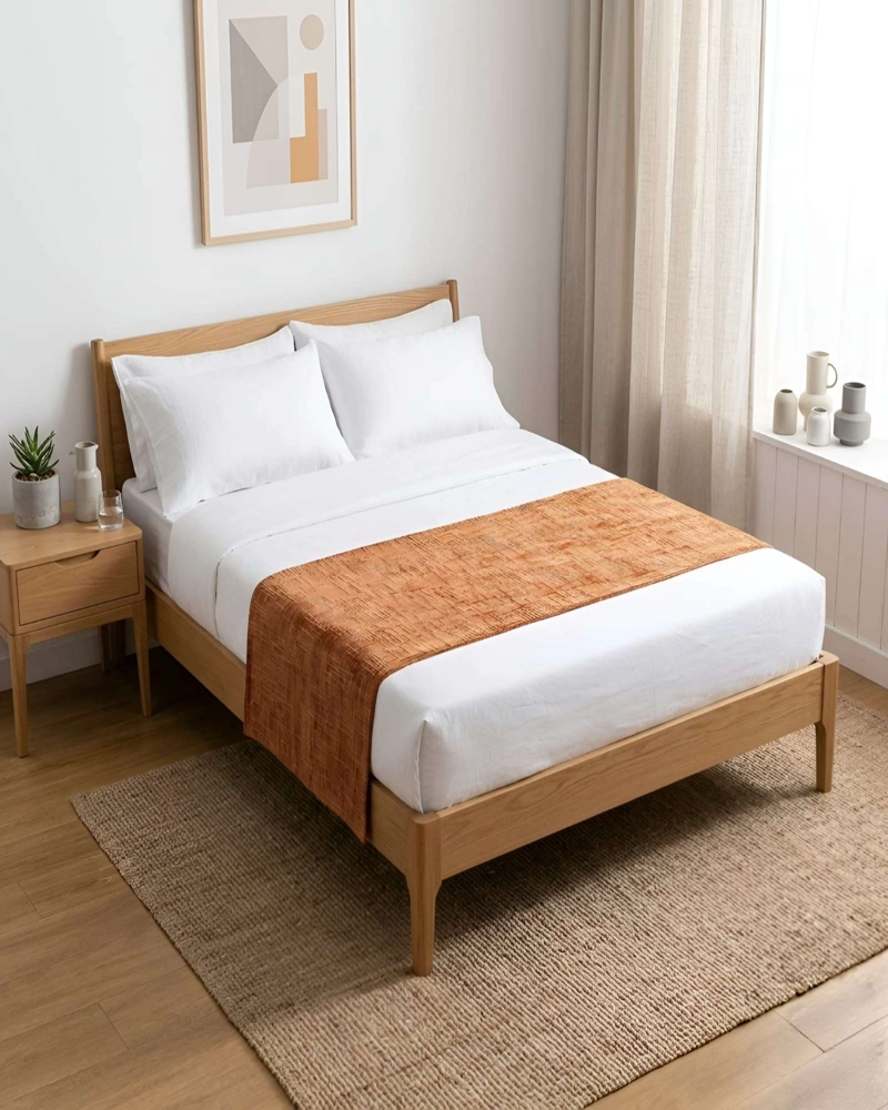 PIECERA CHENILLE CRUZ DALE UN TOQUE DE ELEGANCIA A TU DORMITORIO - 3