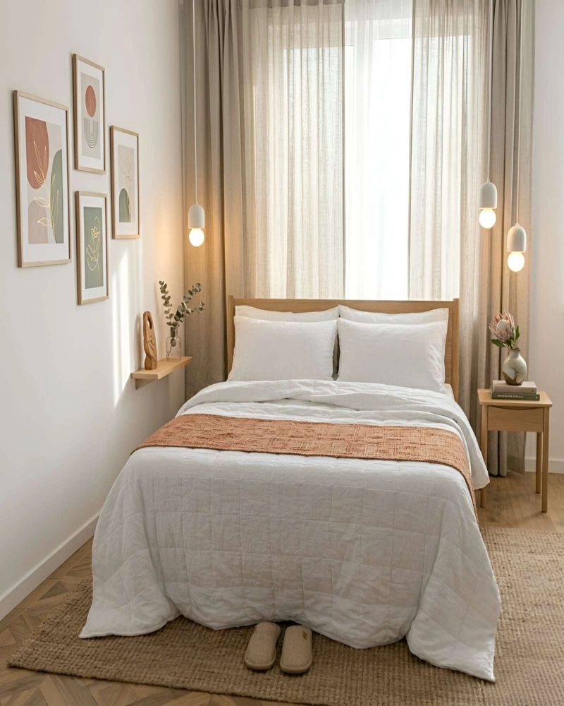 PIECERA CHENILLE CRUZ DALE UN TOQUE DE ELEGANCIA A TU DORMITORIO - 4