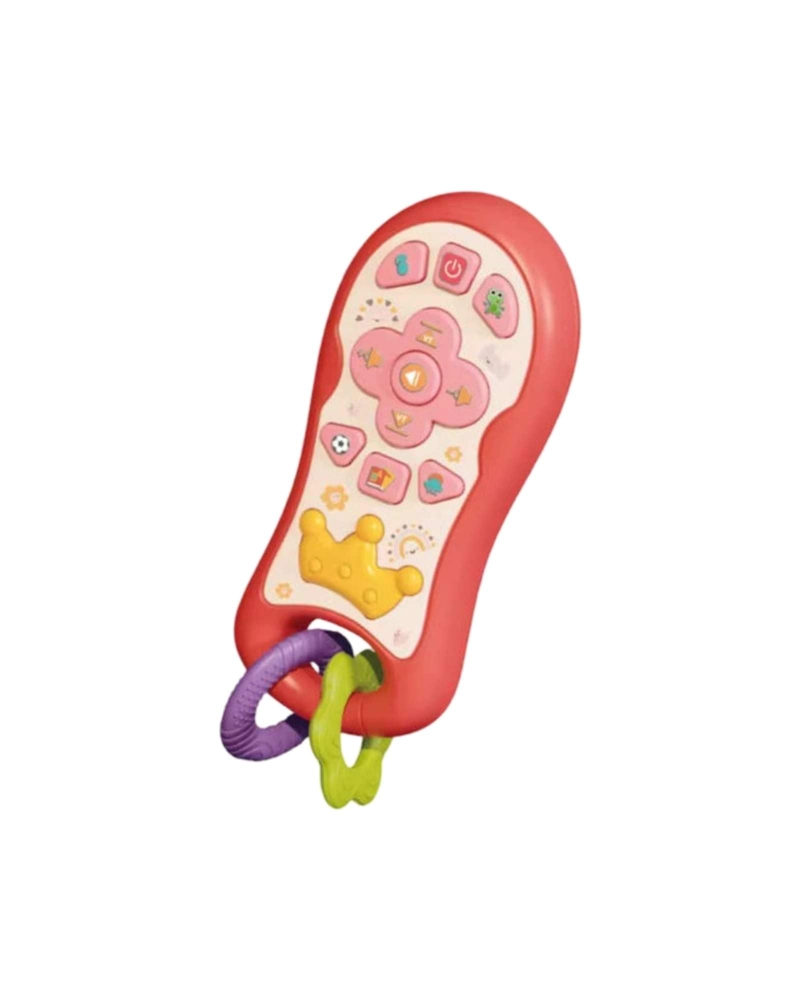 JUGUETE SONAJERO PARA BEBE  CONTROL REMOTO CON SONIDOS Y TEXTURAS - 6