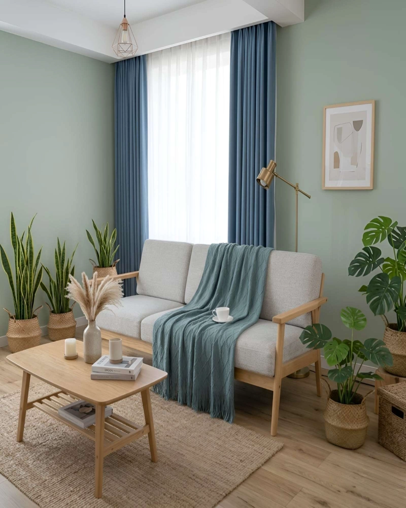 SET DE 2 MANTAS PIECERAS DE SILLON Y CAMA TEJIDAS ROMBOS - 5