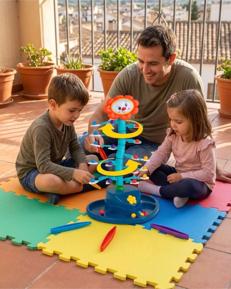GIRASOL INTERACTIVO JUEGO DIDACTICO DESTREZA INFANTIL - 2