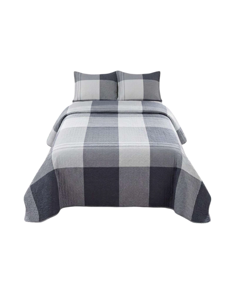 CUBRECAMA QUILT VERANO PLAZA Y MEDIA ESTAMPADO TEMATICA - 5