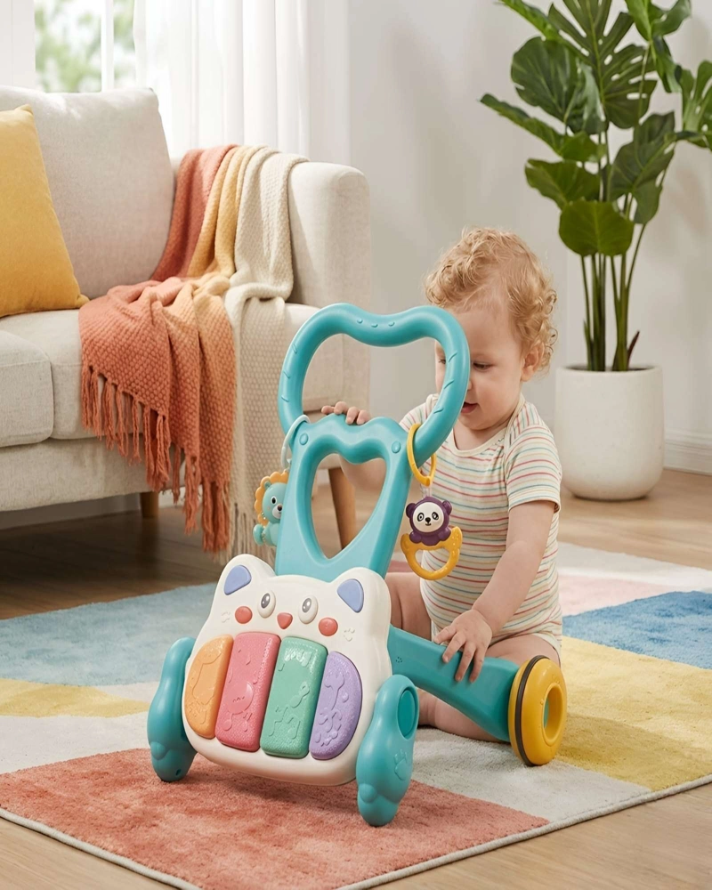 ANDADOR DE APRENDIZAJE PARA BEBE S CON PIANO MUSICAL - 5