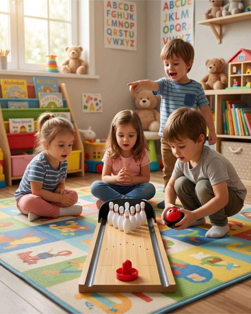 JUEGO DE BOWLING EN CASA SET DE ACTIVIDAD RECREATIVA - 3
