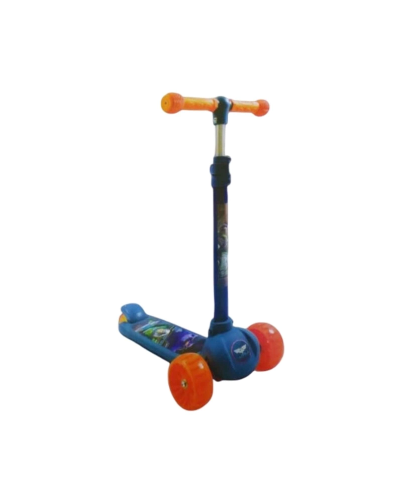 SCOOTER MONOPATIN INFANTIL 3 RUEDAS LUCES LED GUARDIAN ESPACIAL AZUL - 6